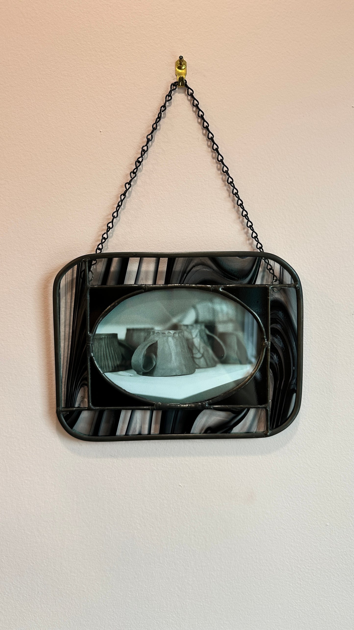 Swirly Black Picture Frame