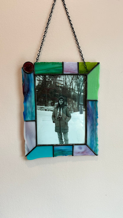 Mermaid Raw-Edge Picture Frame