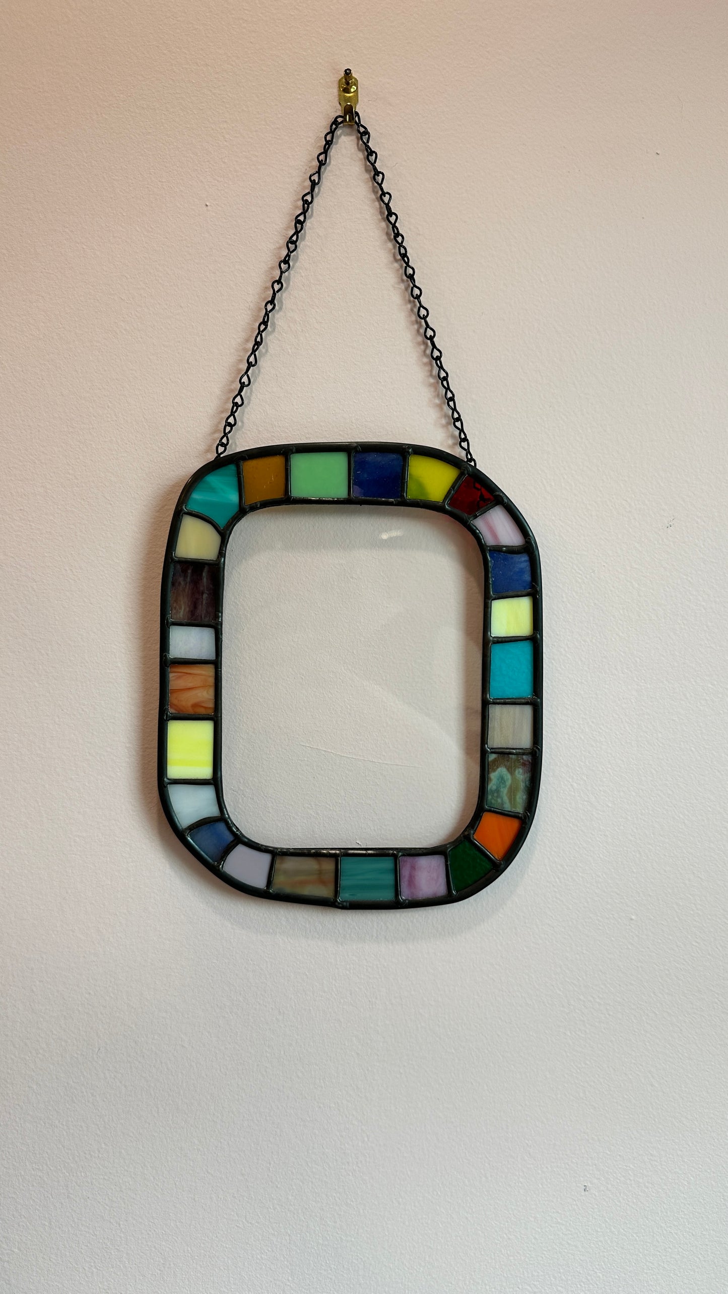 Rounded Mosaic Picture Frame
