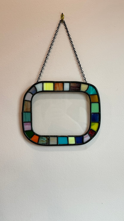 Rounded Mosaic Picture Frame