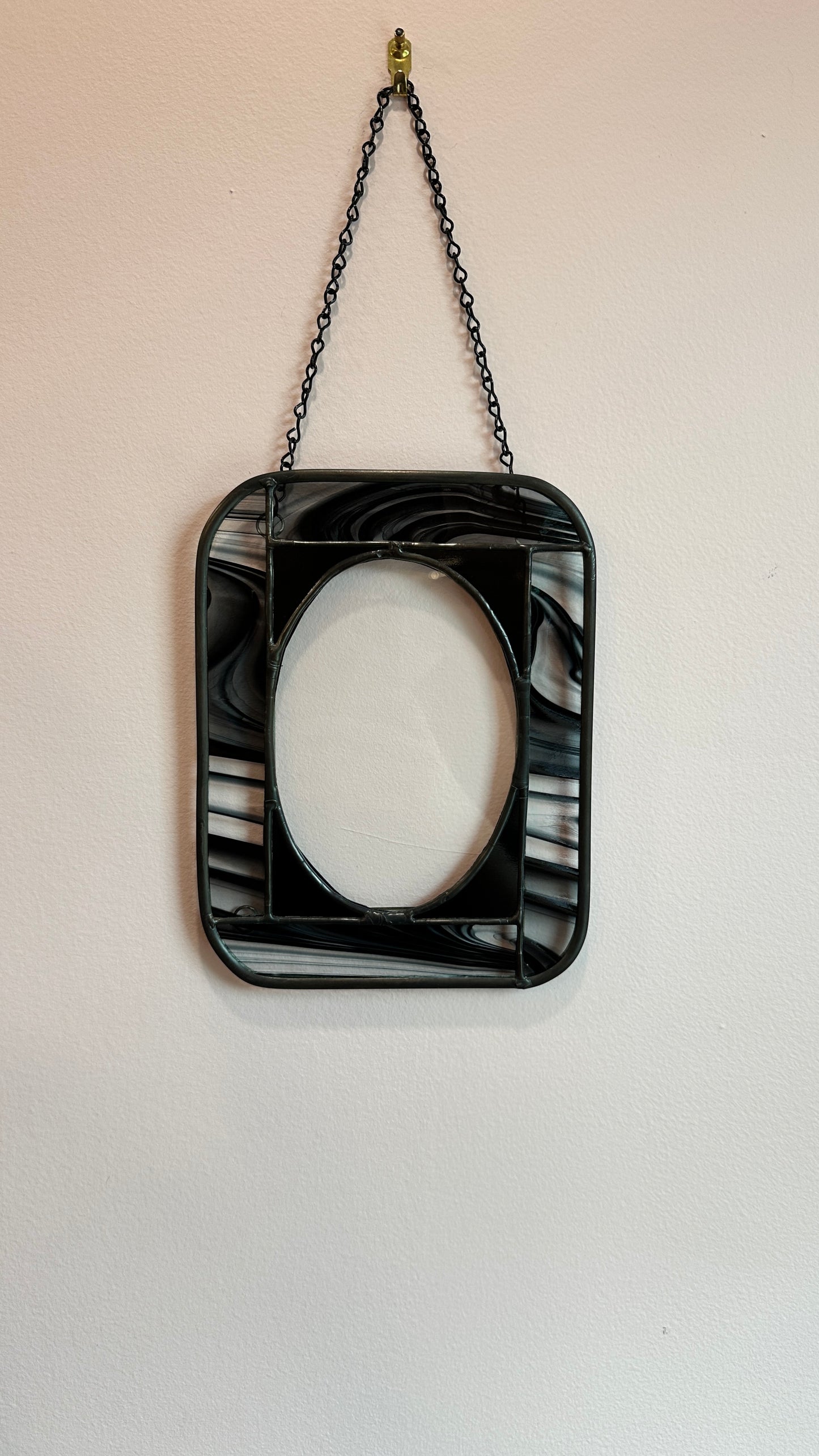 Swirly Black Picture Frame