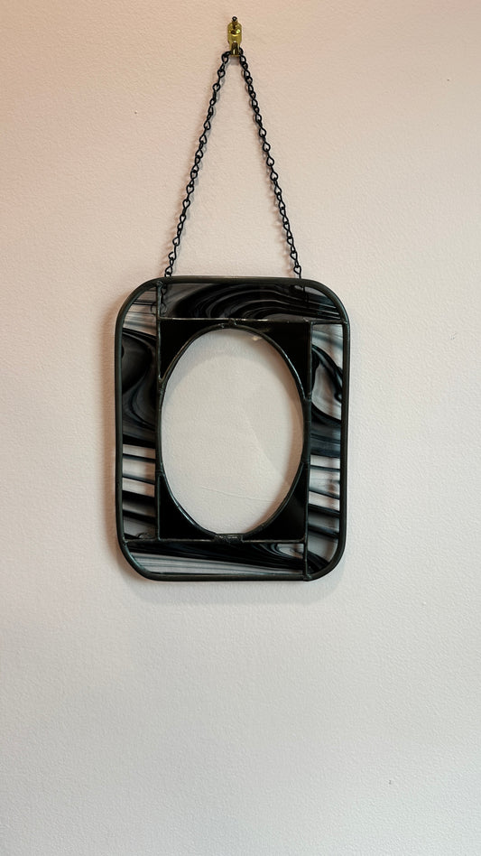 Swirly Black Picture Frame