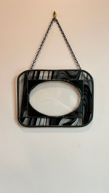 Swirly Black Picture Frame