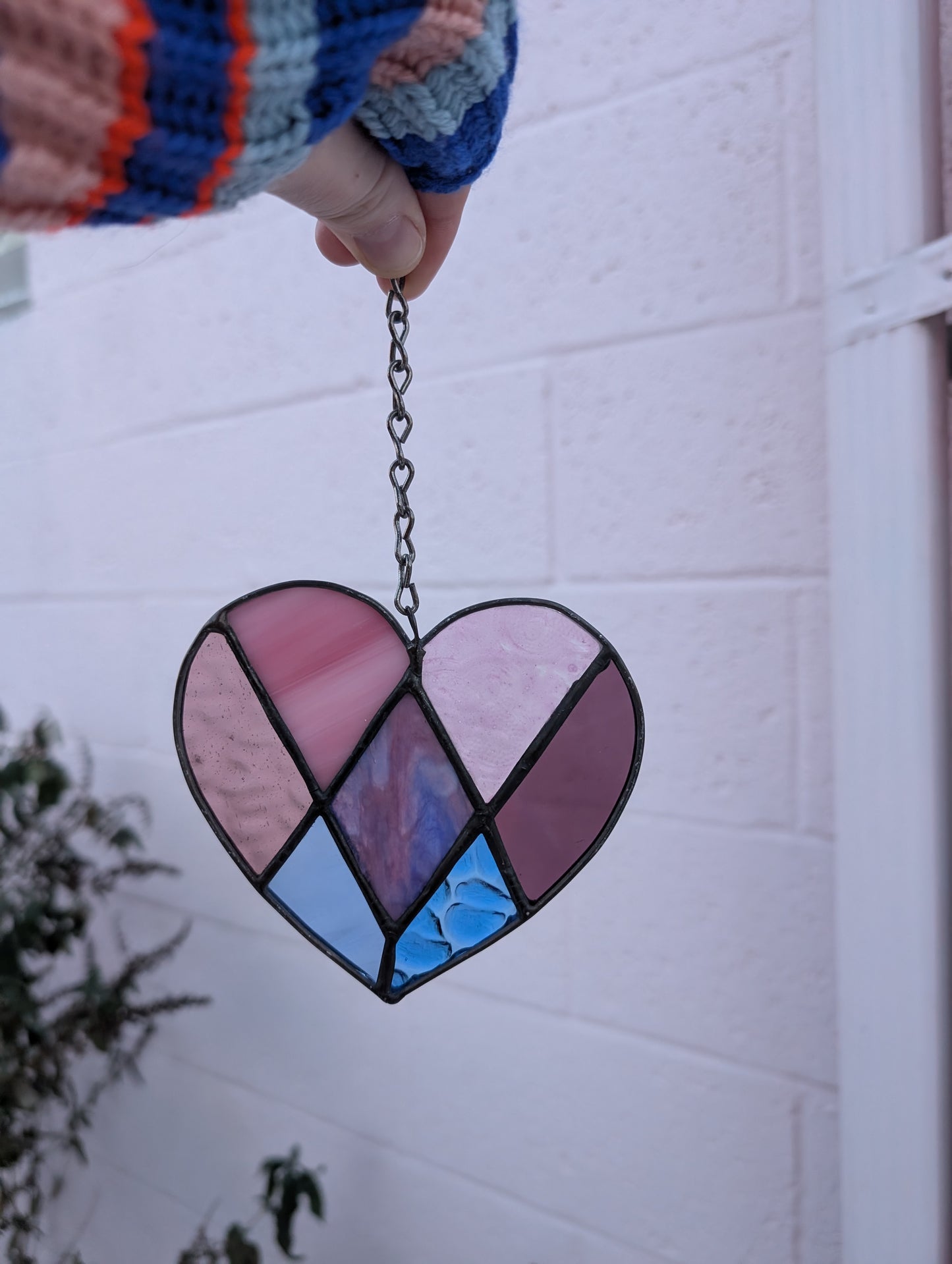 Bi Heart Suncatcher