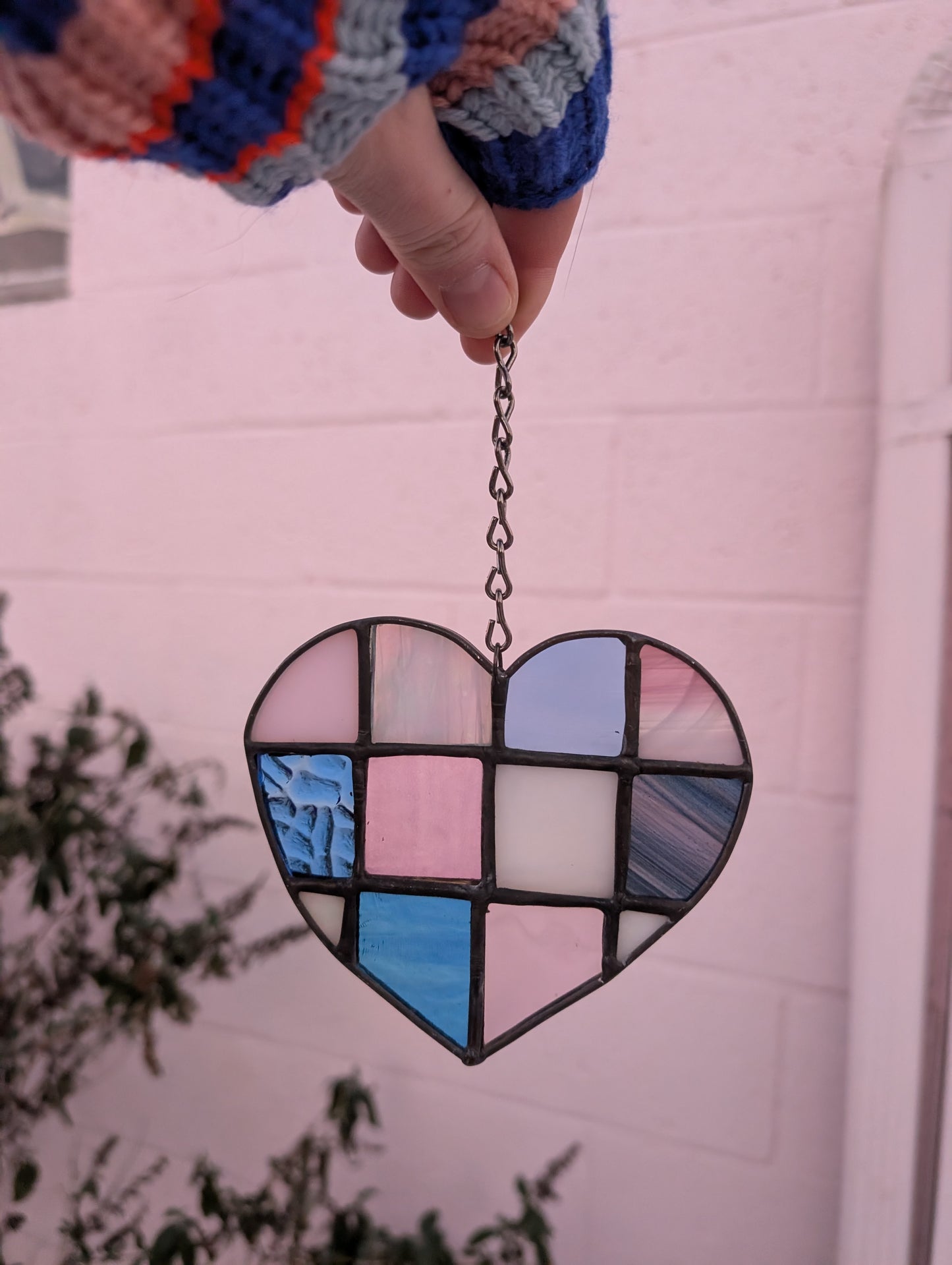 *Second* Trans Heart Suncatcher