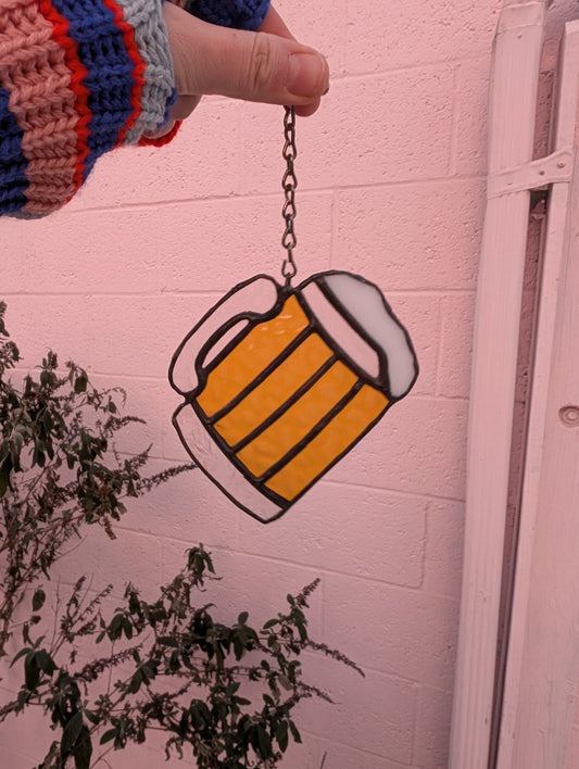 Small Beer Suncatcher/Ornament