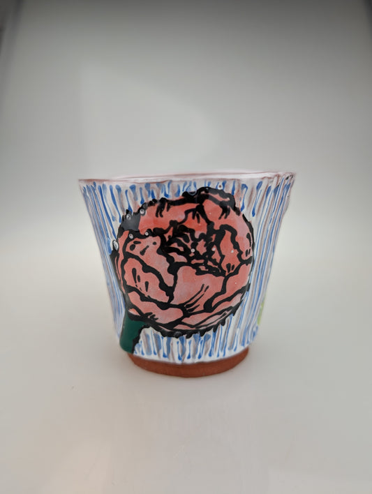 Chaotic Peony and Ant Cup